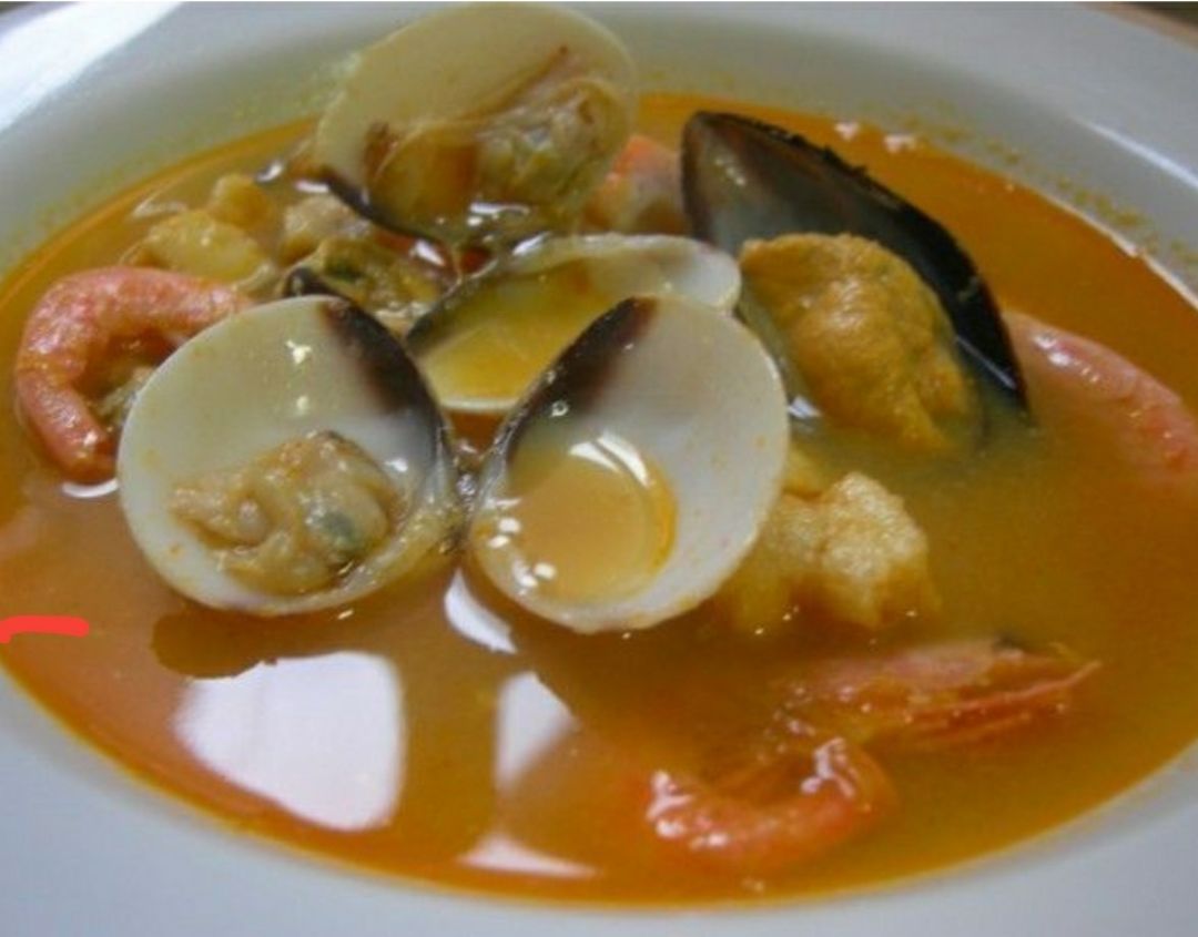 Sopa de marisco Sopa de marisco