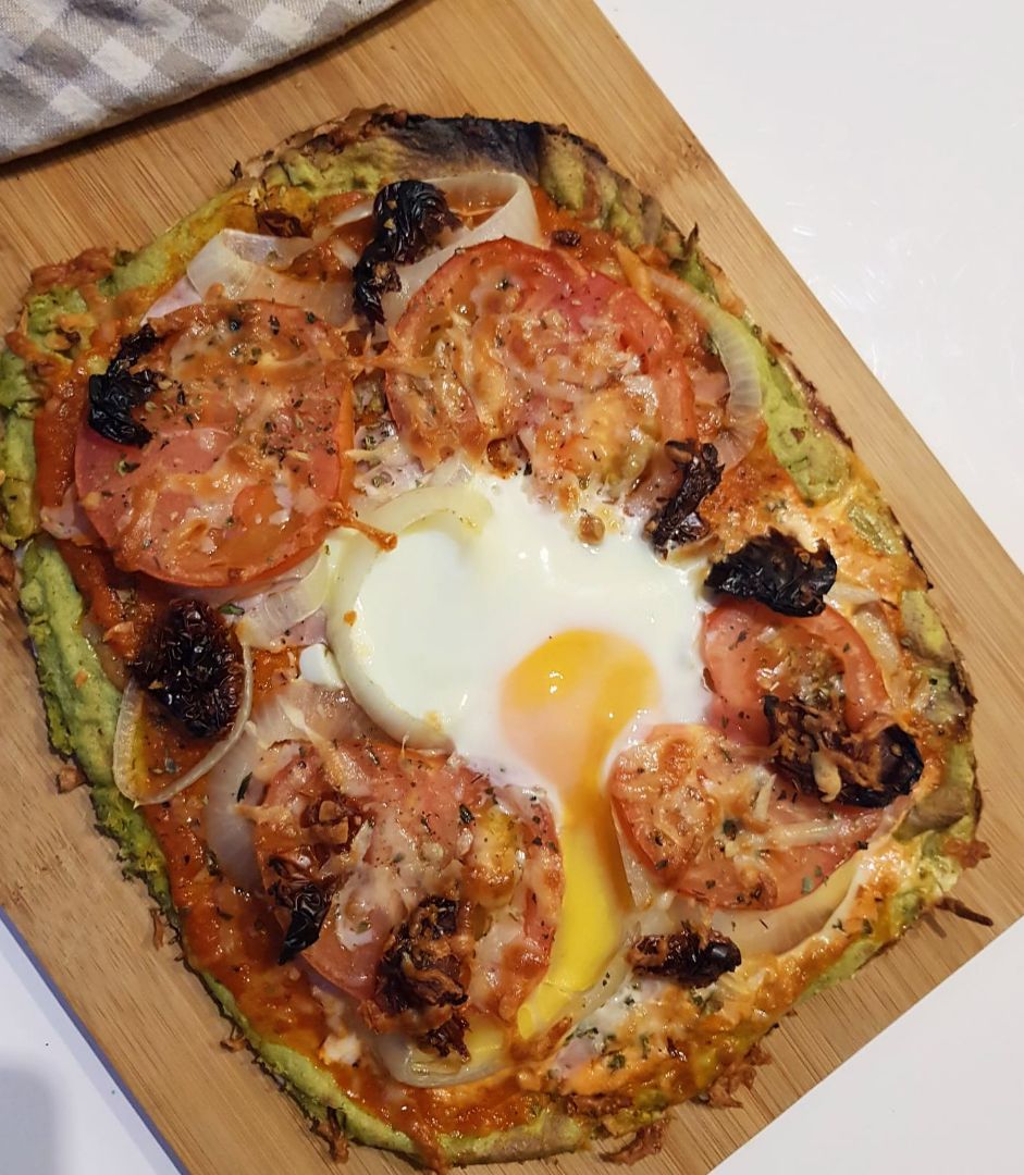 PIZZA DE JUDÍAS VERDES PIZZA DE JUDÍAS VERDES