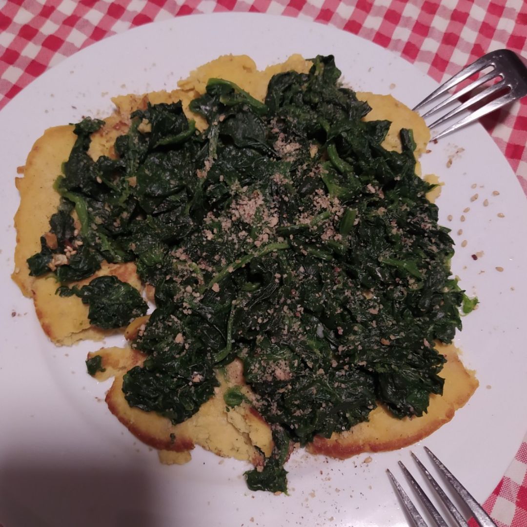 Alubias con espinacas Alubias con espinacas