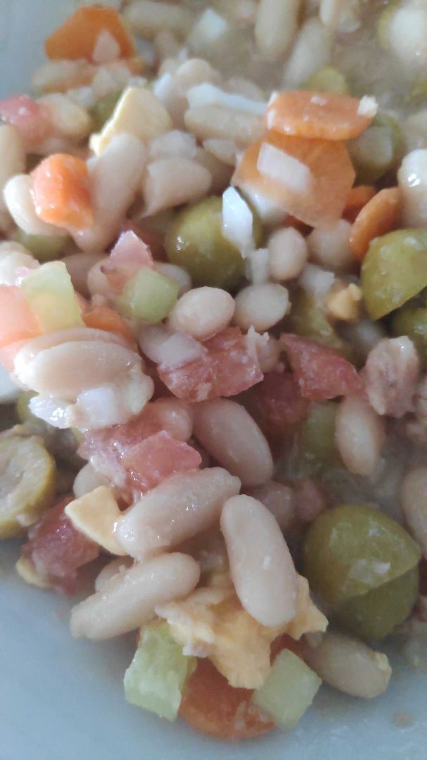 Ensalada de judías blancas Ensalada de judías blancas