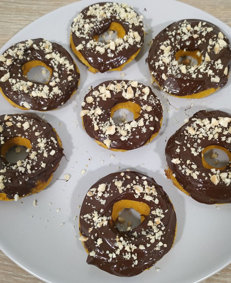 Donuts de zanahoria Donuts de zanahoria