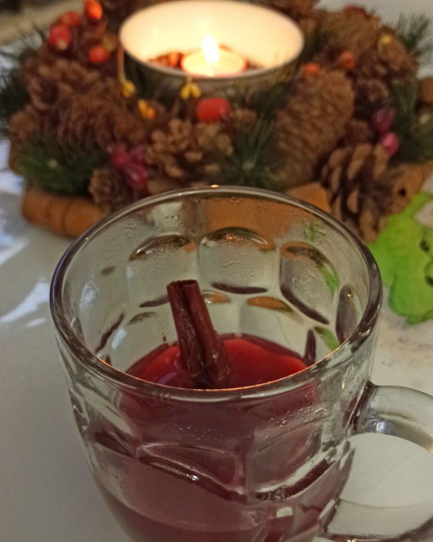 Vino caliente de navidad🎄 (sin alcohol 😉)