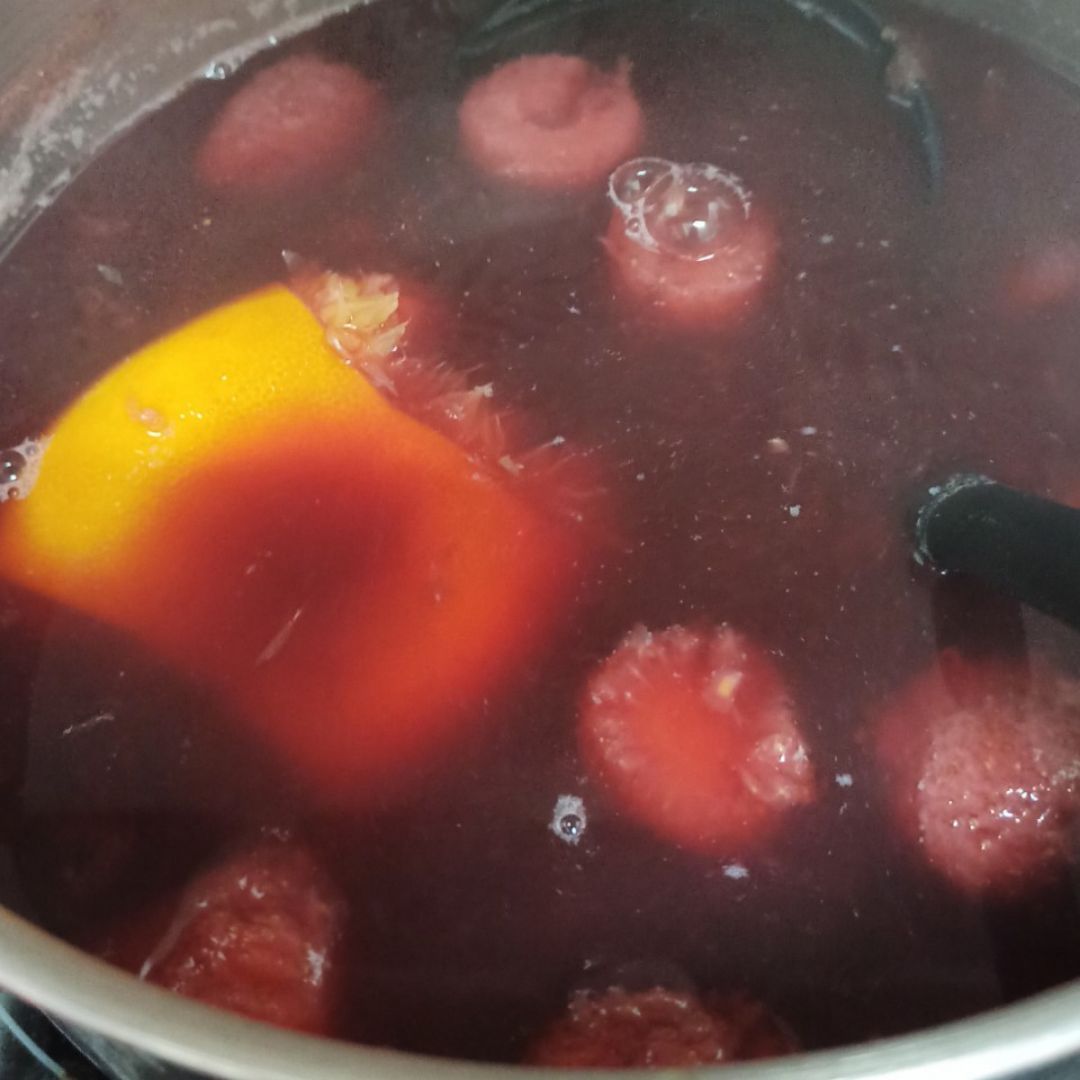 Vino caliente de navidad🎄 (sin alcohol 😉) Paso 2