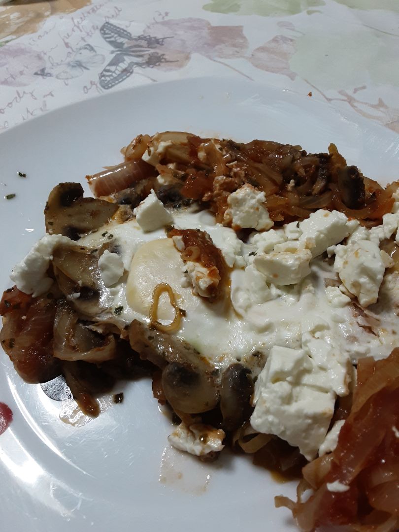 Champiñones con sabor a pizza Champiñones con sabor a pizza