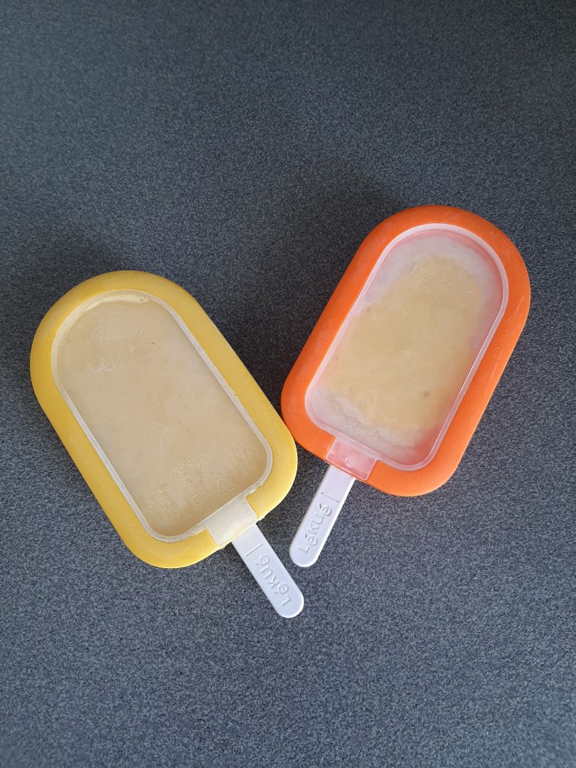Helado mango y piña Helado mango y piña