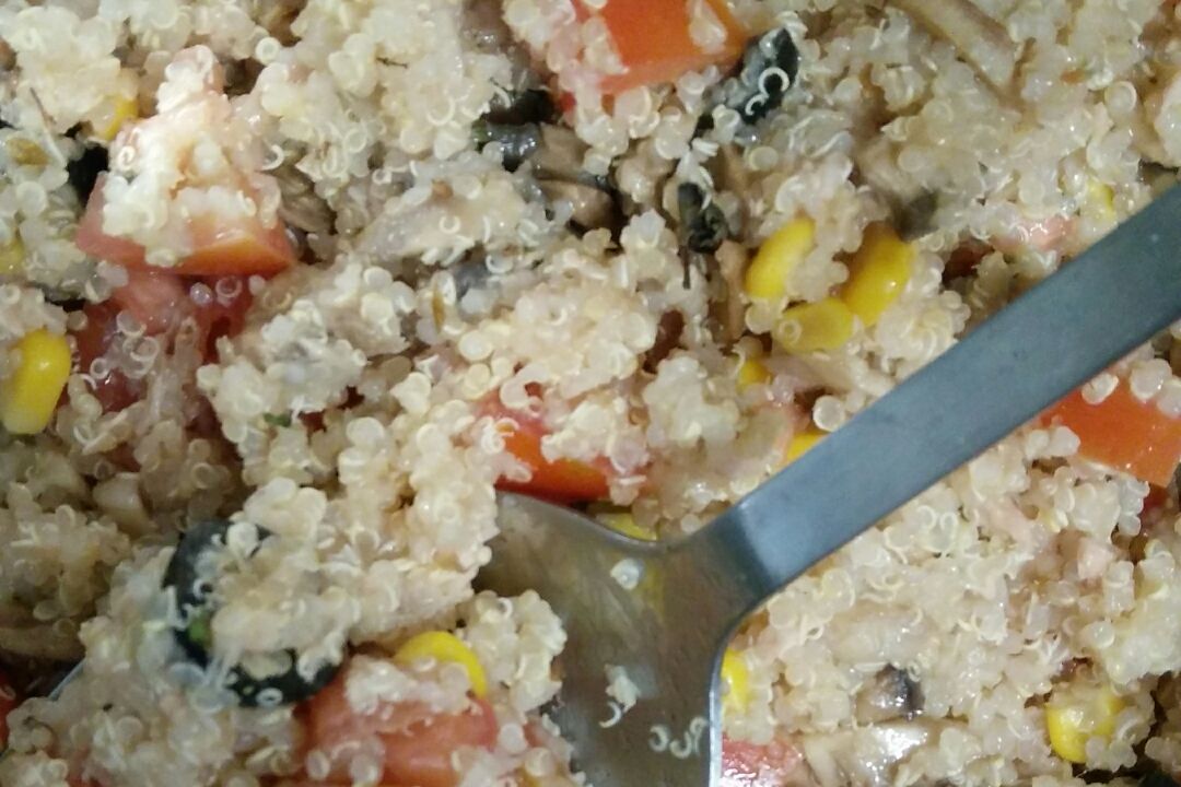 Ensalada mixta de quinoa Ensalada mixta de quinoa