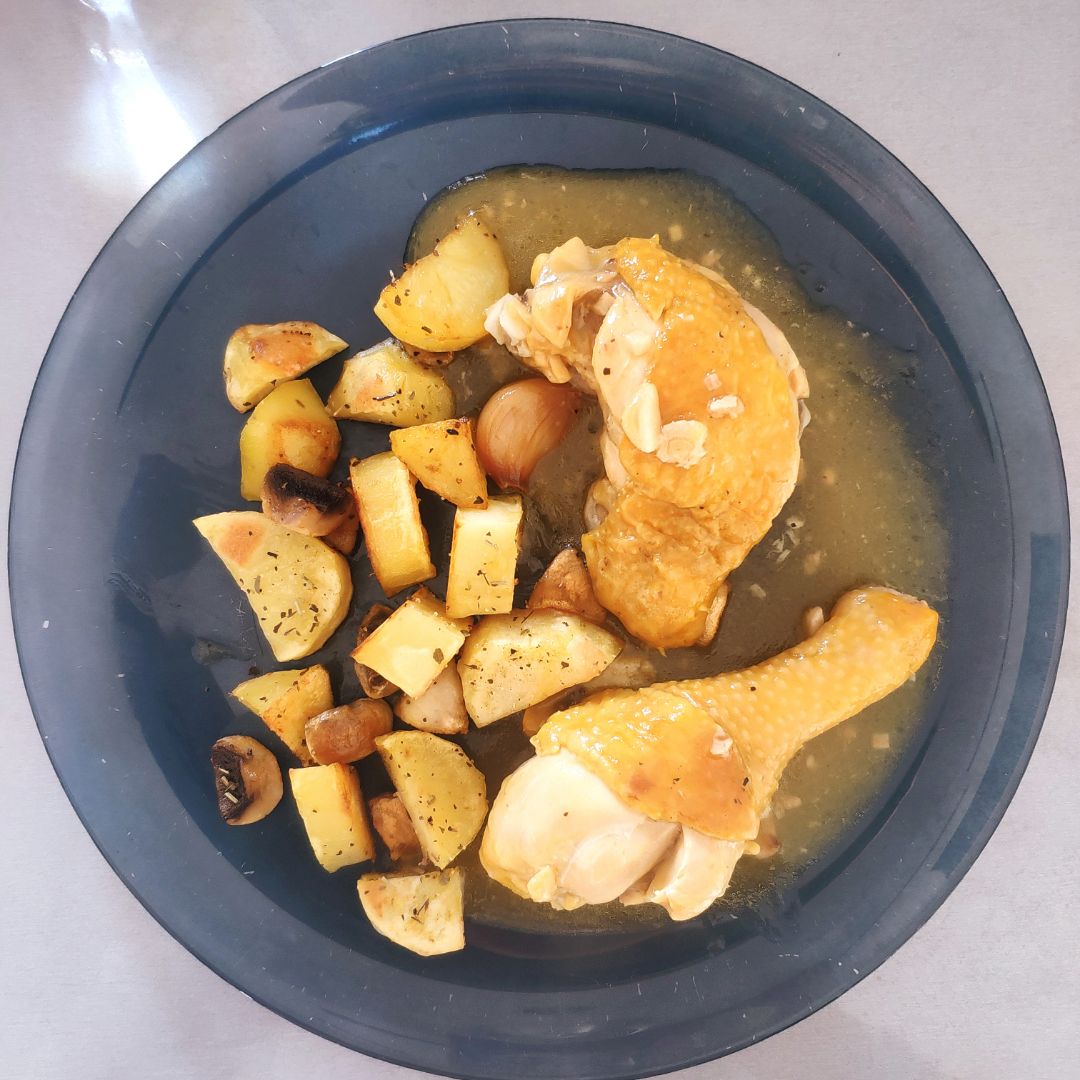 Pollo al ajillo 🍗 Pollo al ajillo 🍗