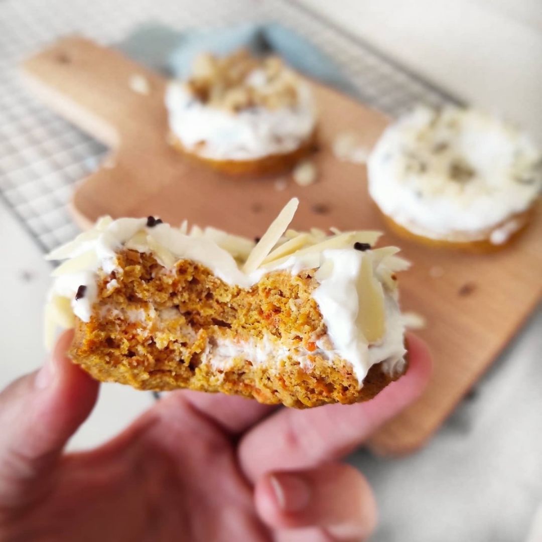 Donuts Carrot cake al microondas 馃馃 Paso 0 Donuts Carrot cake al microondas 馃馃 Paso 0