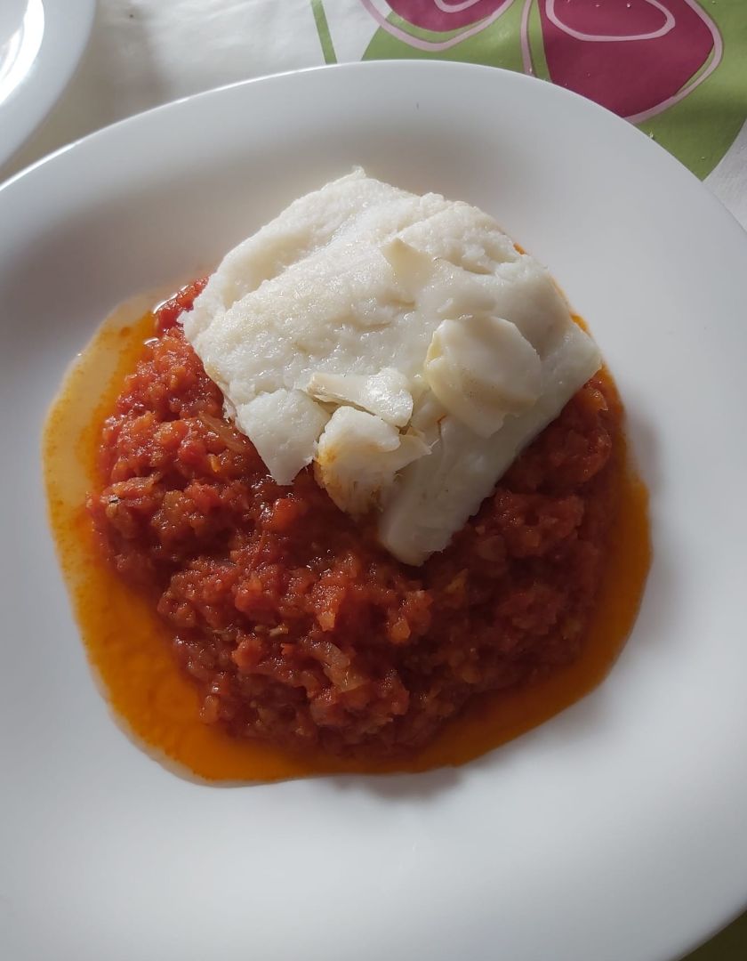 Bacalao con tomate Bacalao con tomate