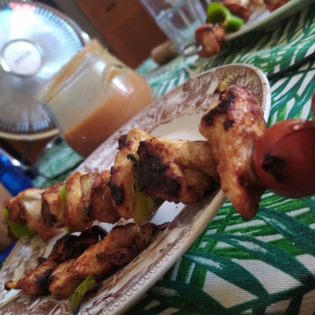 BROCHETAS DE PAVO BROCHETAS DE PAVO