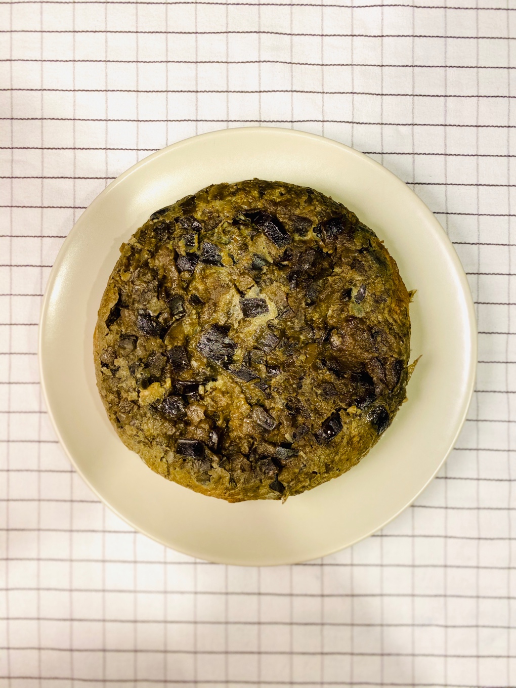 Tortilla de berenjena y patata Tortilla de berenjena y patata