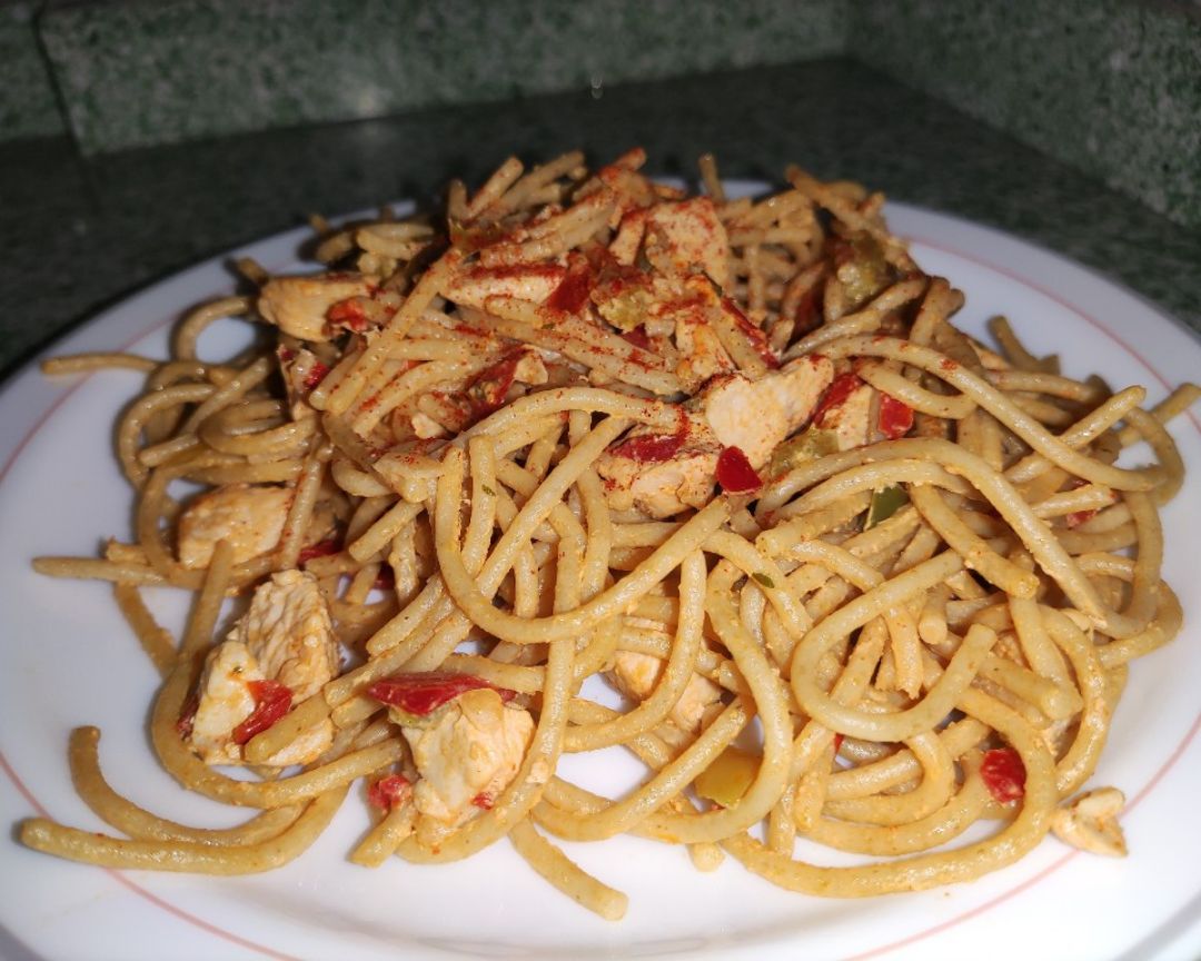 Spaghetti paprika 🌶️🔥