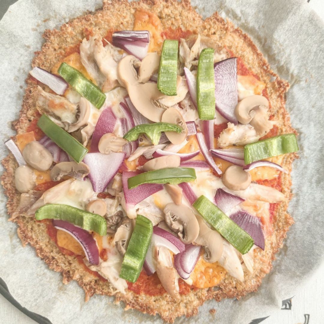 PIZZA DE QUINOA 馃崟 PIZZA DE QUINOA 馃崟