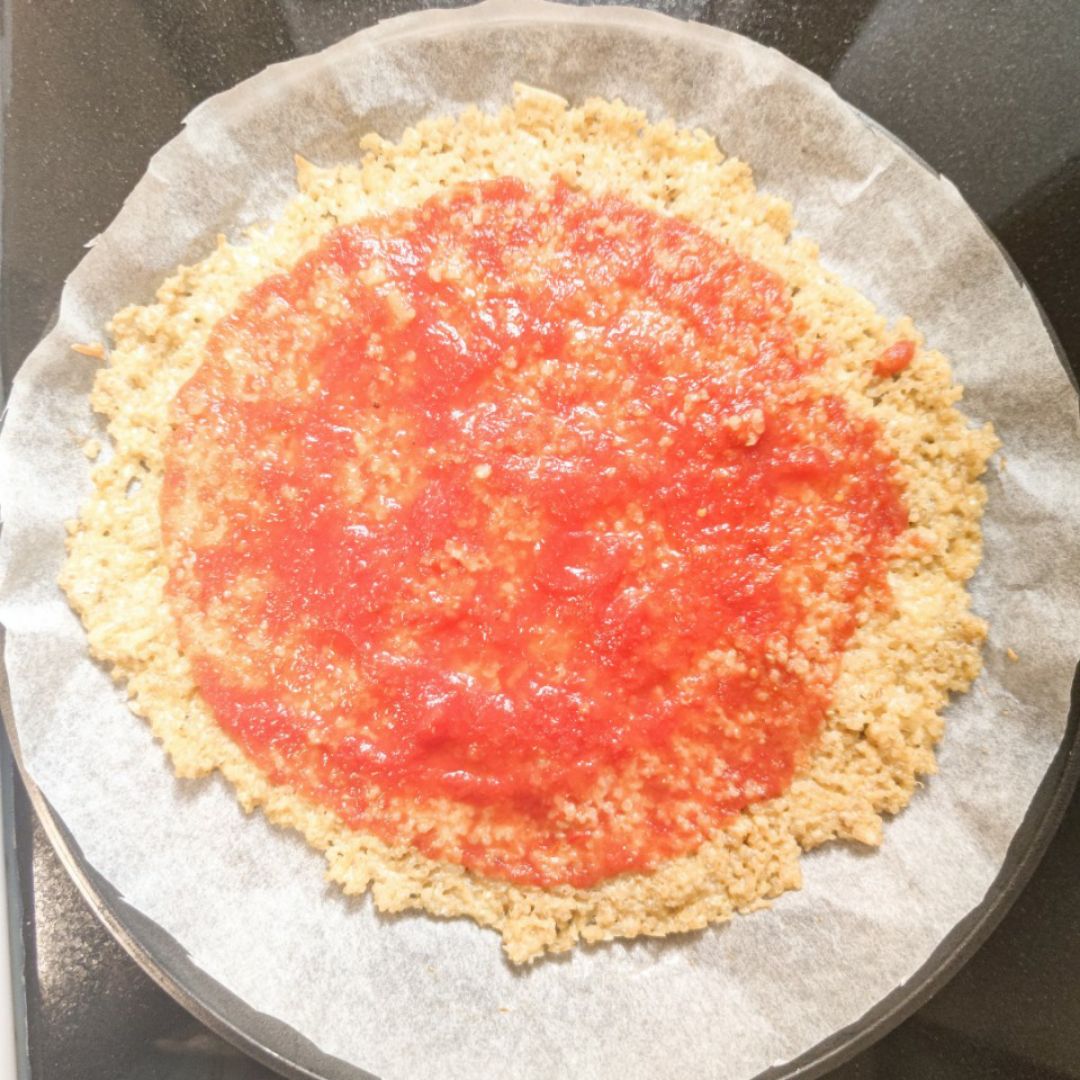 PIZZA DE QUINOA 馃崟 Paso 2 PIZZA DE QUINOA 馃崟 Paso 2