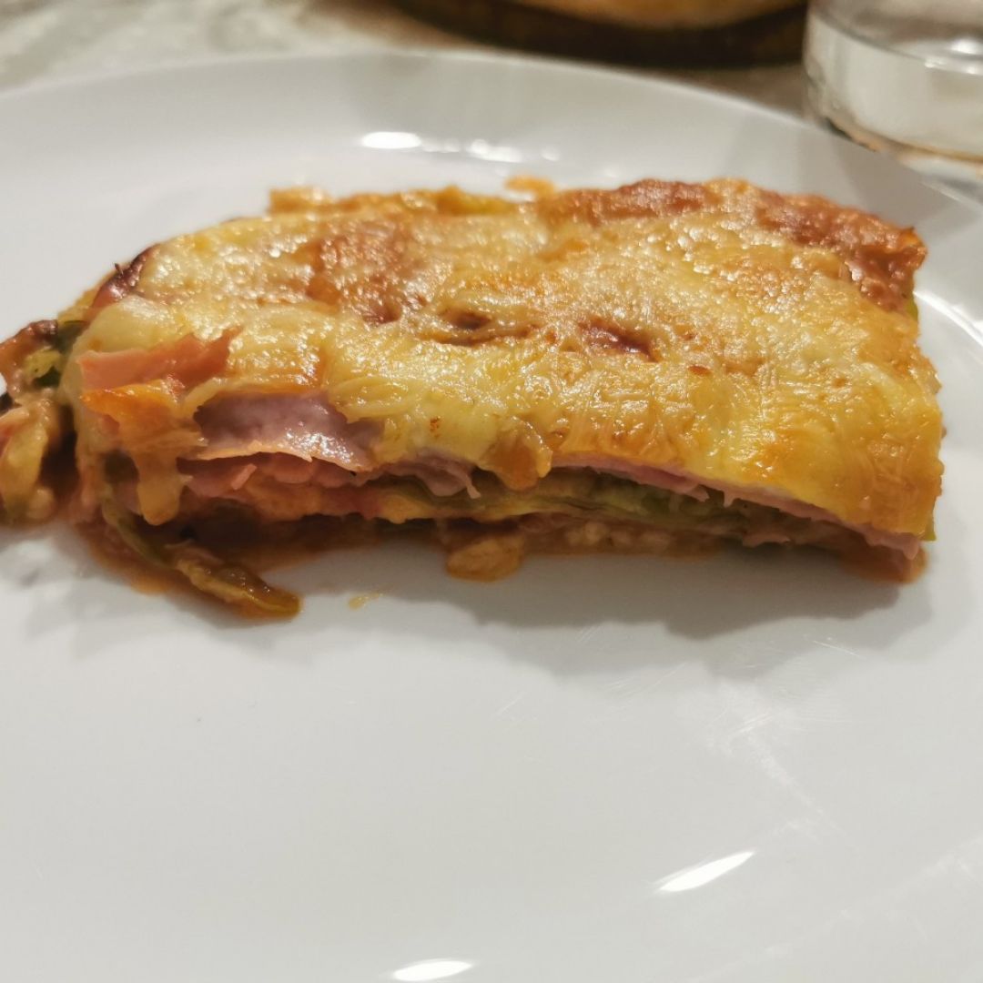 Lasaña de calabacin