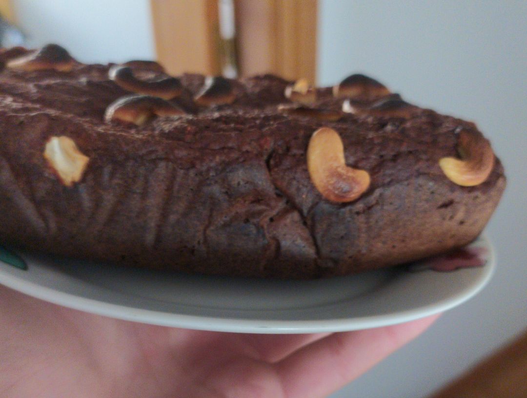 Bizcocho de boniato con cacao