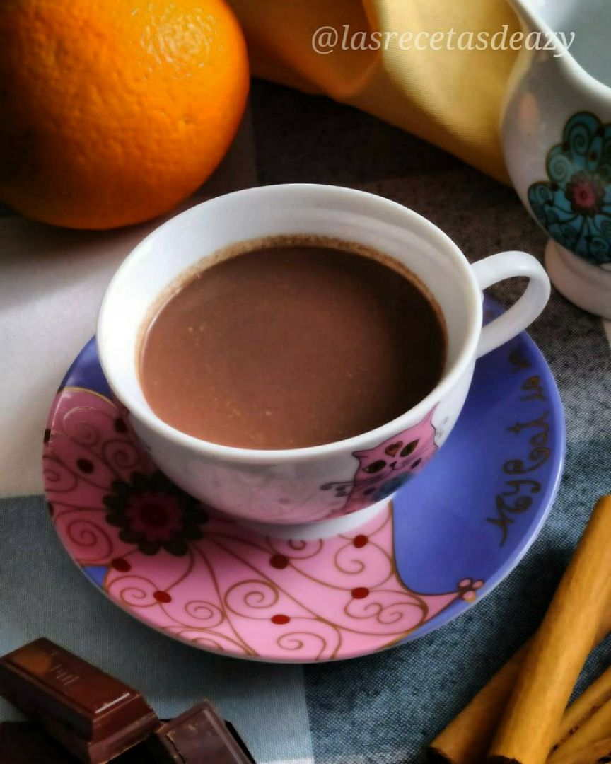 Chocolate con canela y naranja Chocolate con canela y naranja