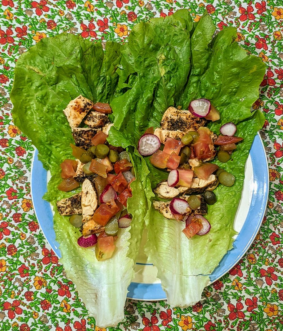 Fajitas de lechuga 