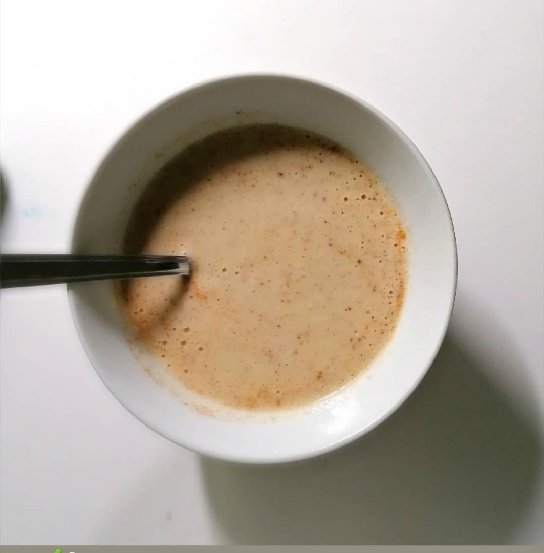 Batido de avena y manzana ("Porridge") Batido de avena y manzana ("Porridge")