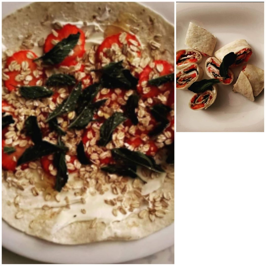 Wrap de fresas
