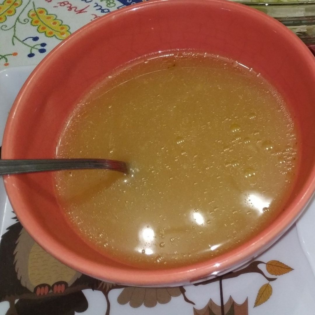 Sopa de verduras y pescado Sopa de verduras y pescado