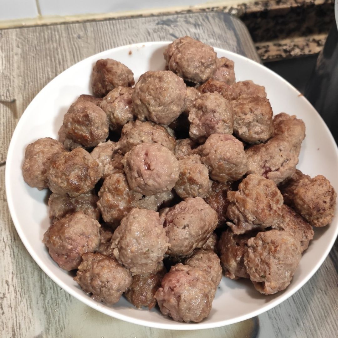 Albóndigas con verduras Paso 1 Albóndigas con verduras Paso 1