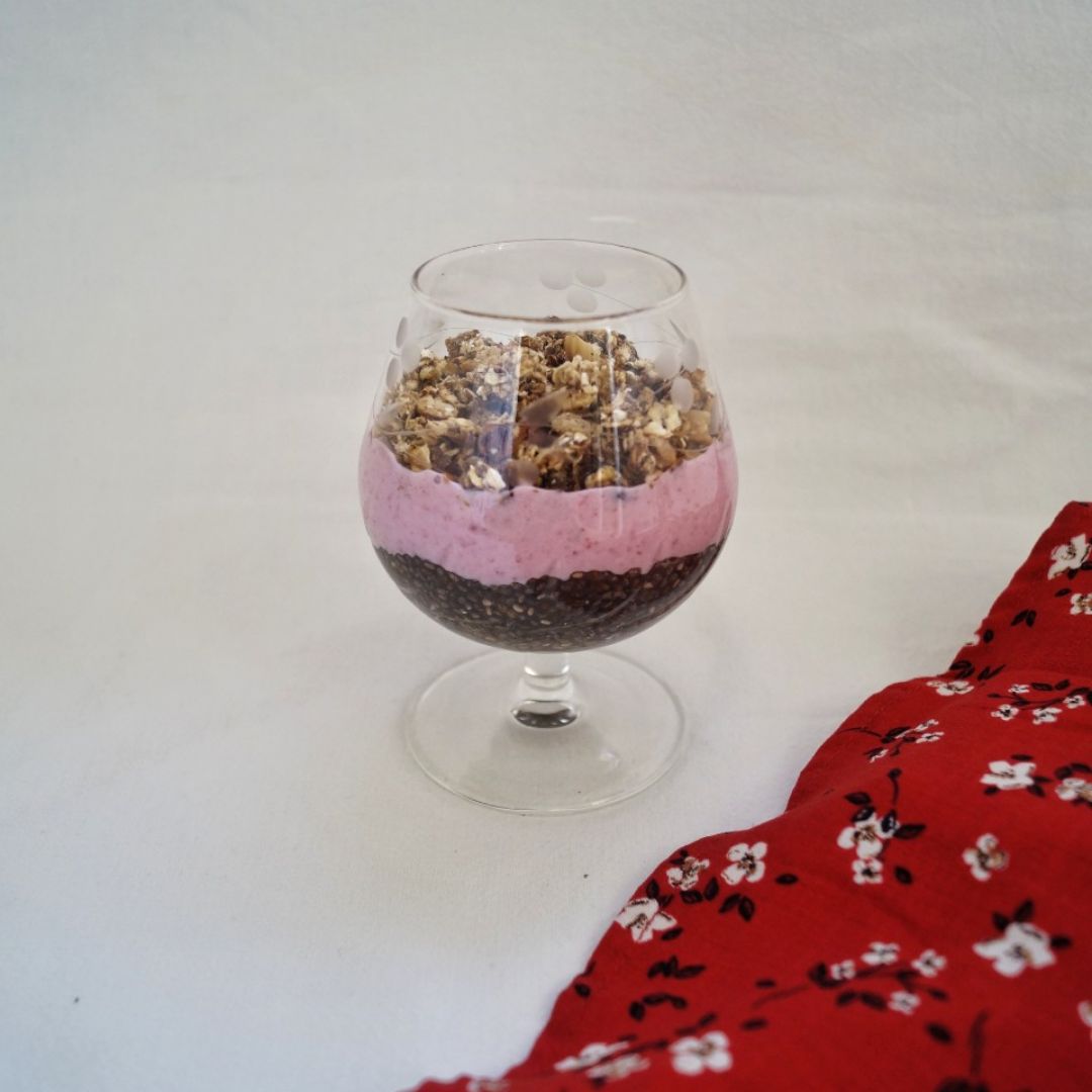 🔴 VASITO DE KÉFIR CON FRUTOS ROJOS 🔴