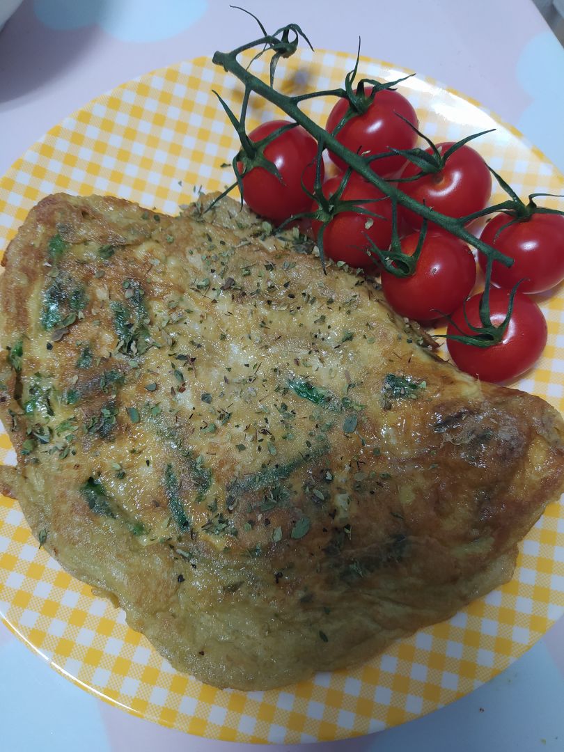 Tan simple como una tortillita con huevos camperos Tan simple como una tortillita con huevos camperos