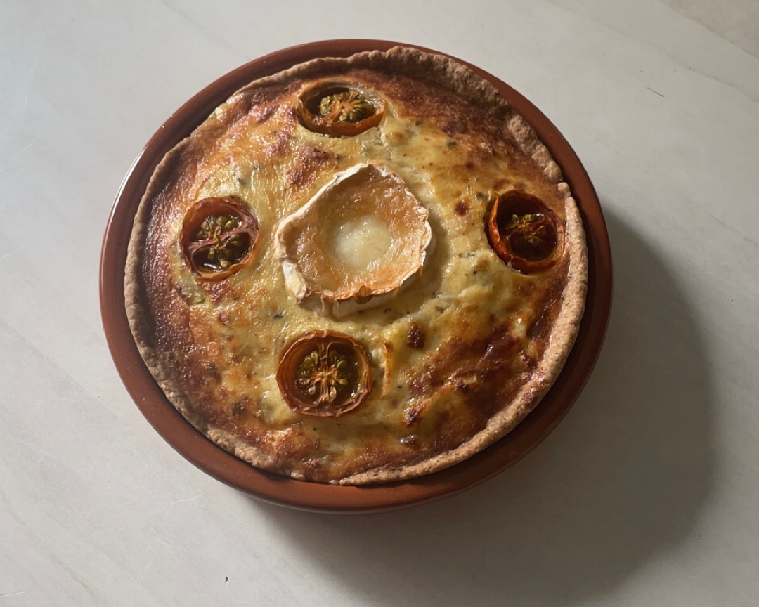 Quiché en la airfryer 