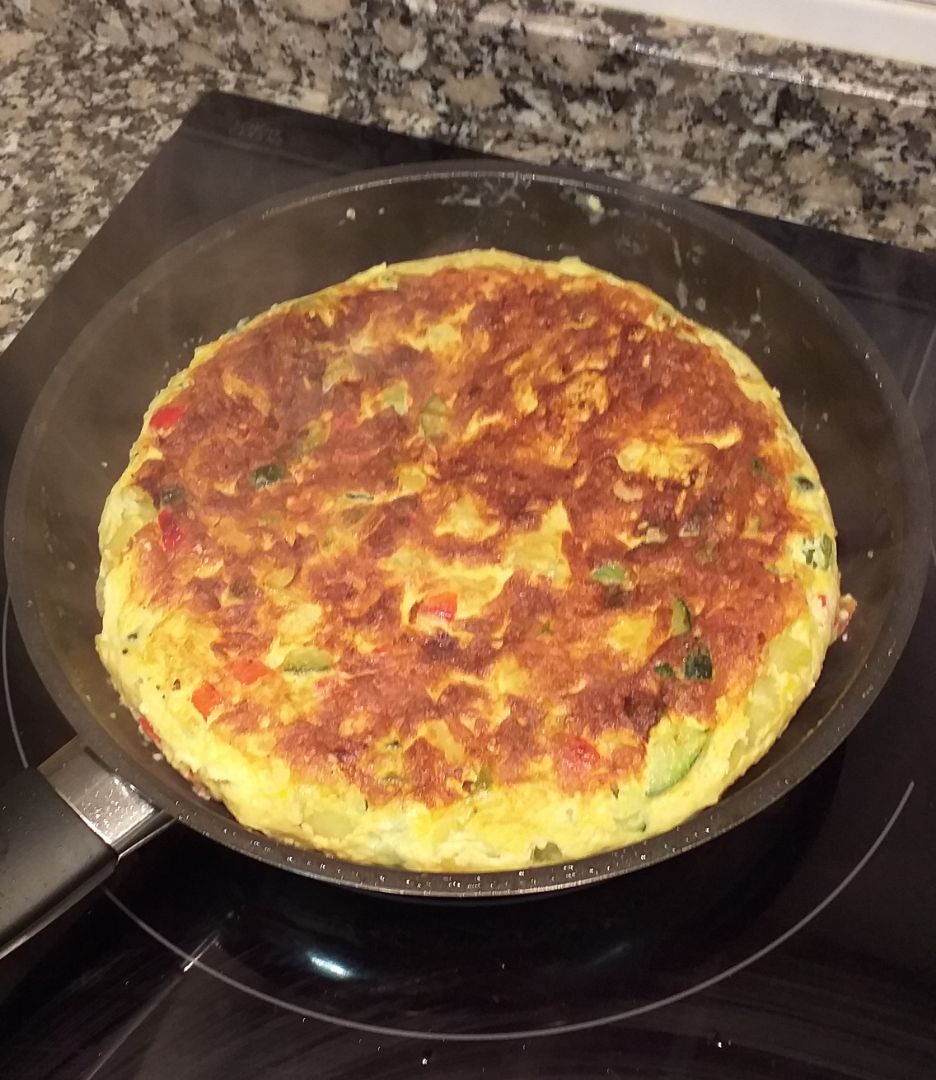Tortilla de patatas Fit Paso 2 Tortilla de patatas Fit Paso 2