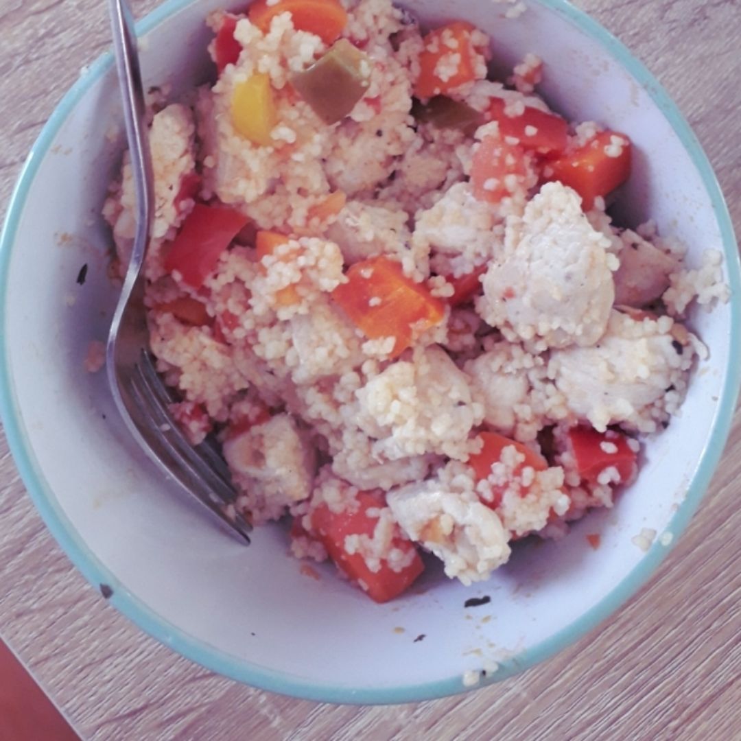 Cuscús con pollo y verduras Cuscús con pollo y verduras
