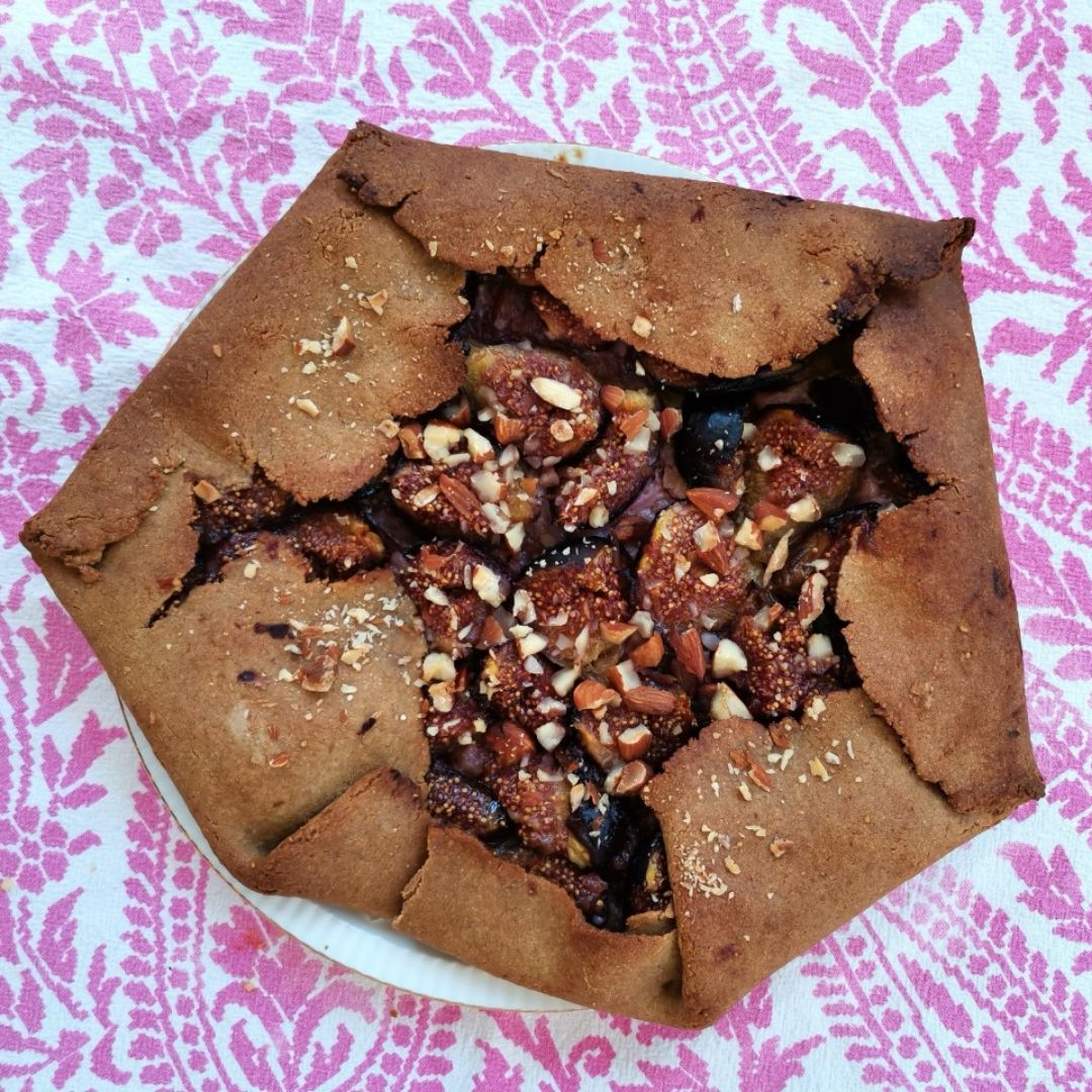Galette de higos y mascarpone 