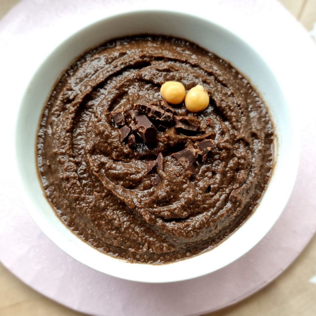🌸CREMA DE GARBANZOS, CHOCOLATE Y CALABAZA 
