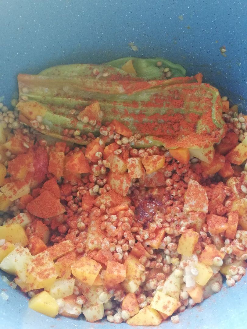 Lentejas con verduras Paso 2 Lentejas con verduras Paso 2