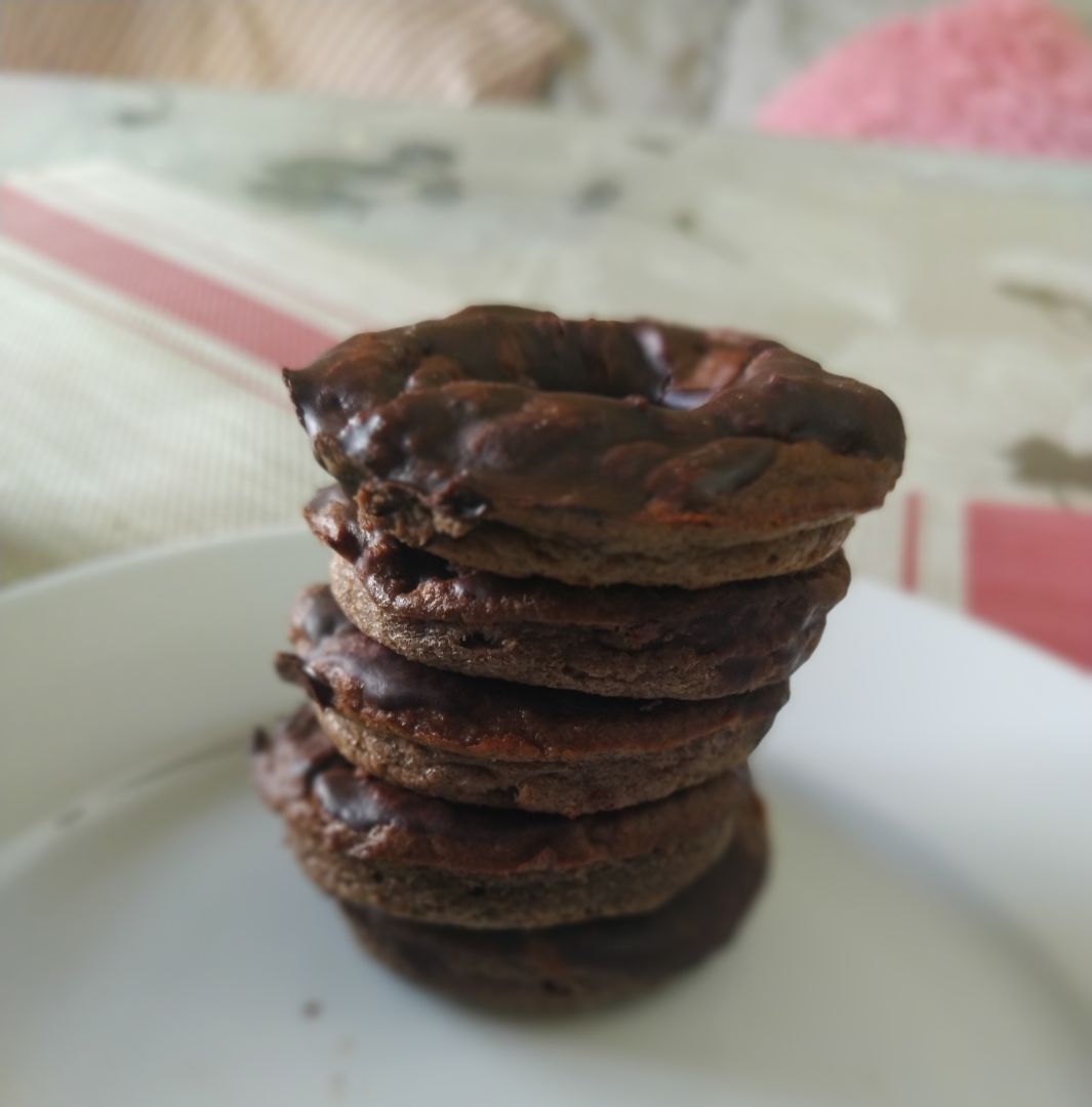 DONUTS 🥯 de CHOCOLATE 🍫 (LOW-CAL) DONUTS 🥯 de CHOCOLATE 🍫 (LOW-CAL)