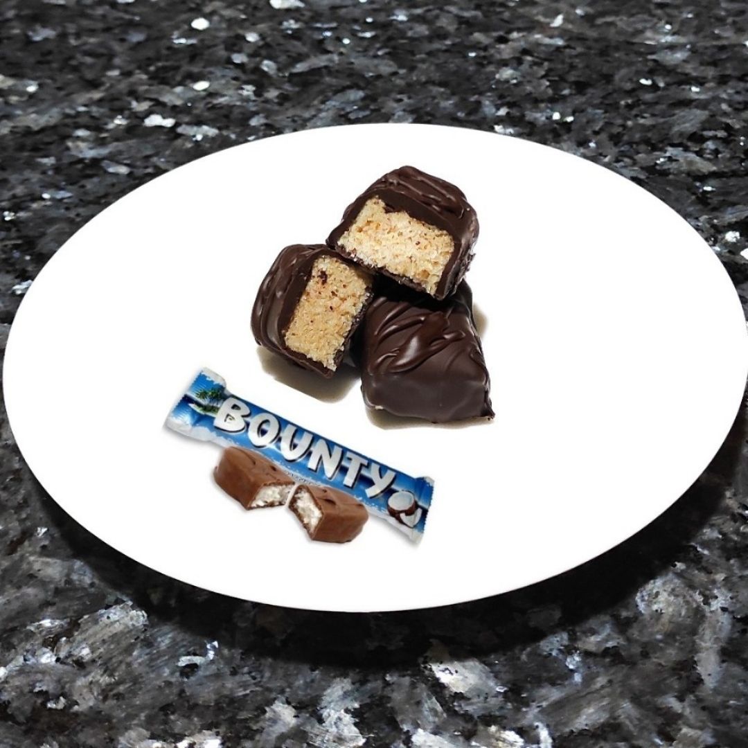 Barritas de coco y chocolate (Bounty) Barritas de coco y chocolate (Bounty)
