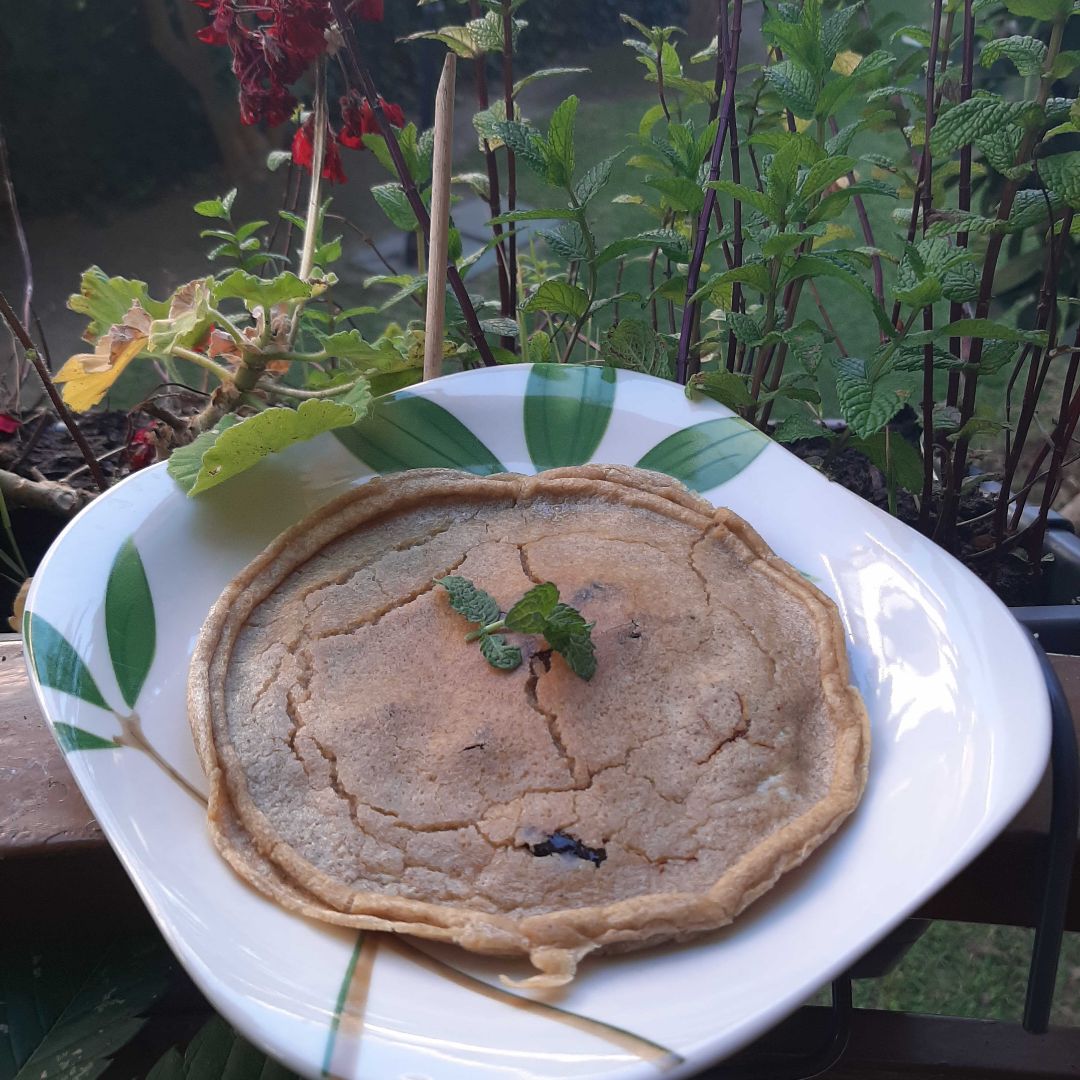 Pancakes de avena con pasas Pancakes de avena con pasas