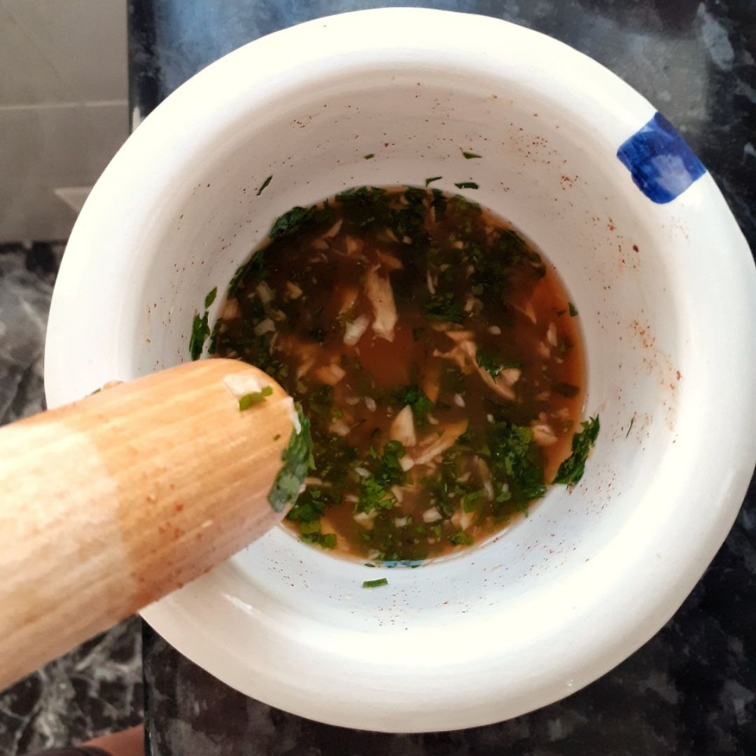 Champiñones en salsa, fácil y riquísima 😋 Paso 1 Champiñones en salsa, fácil y riquísima 😋 Paso 1