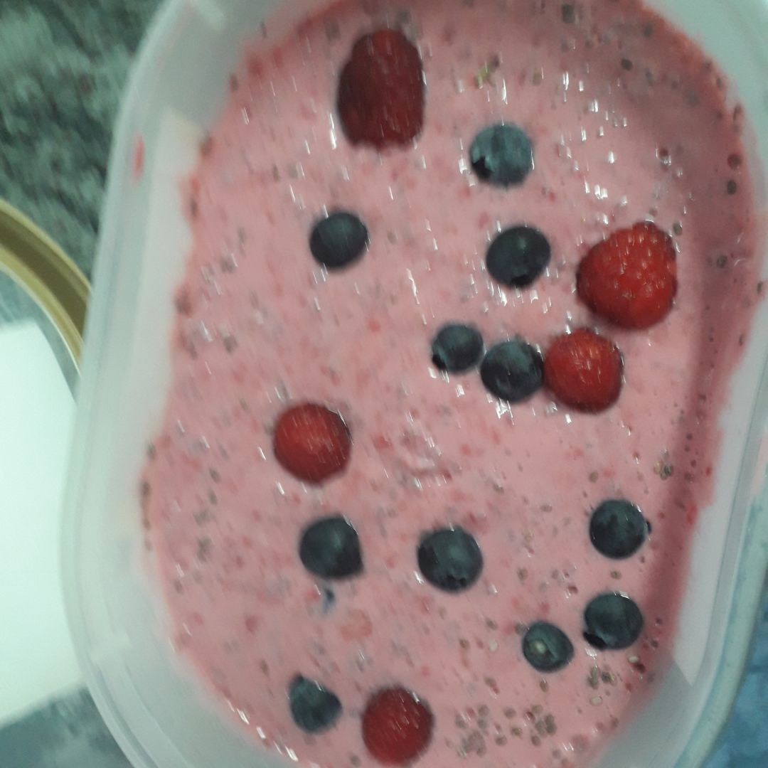 Helado de fresa Helado de fresa