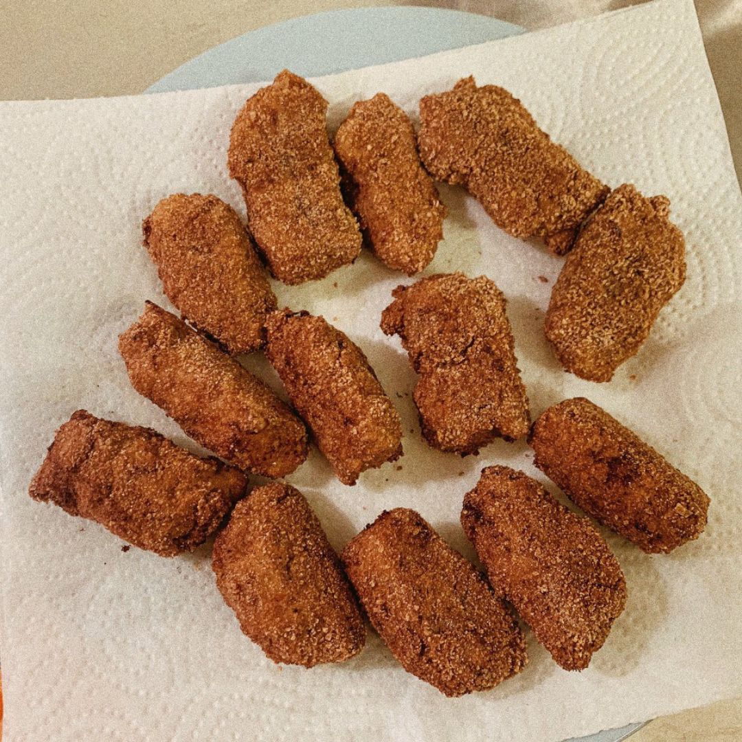 Croquetas de pollo y jamón Croquetas de pollo y jamón