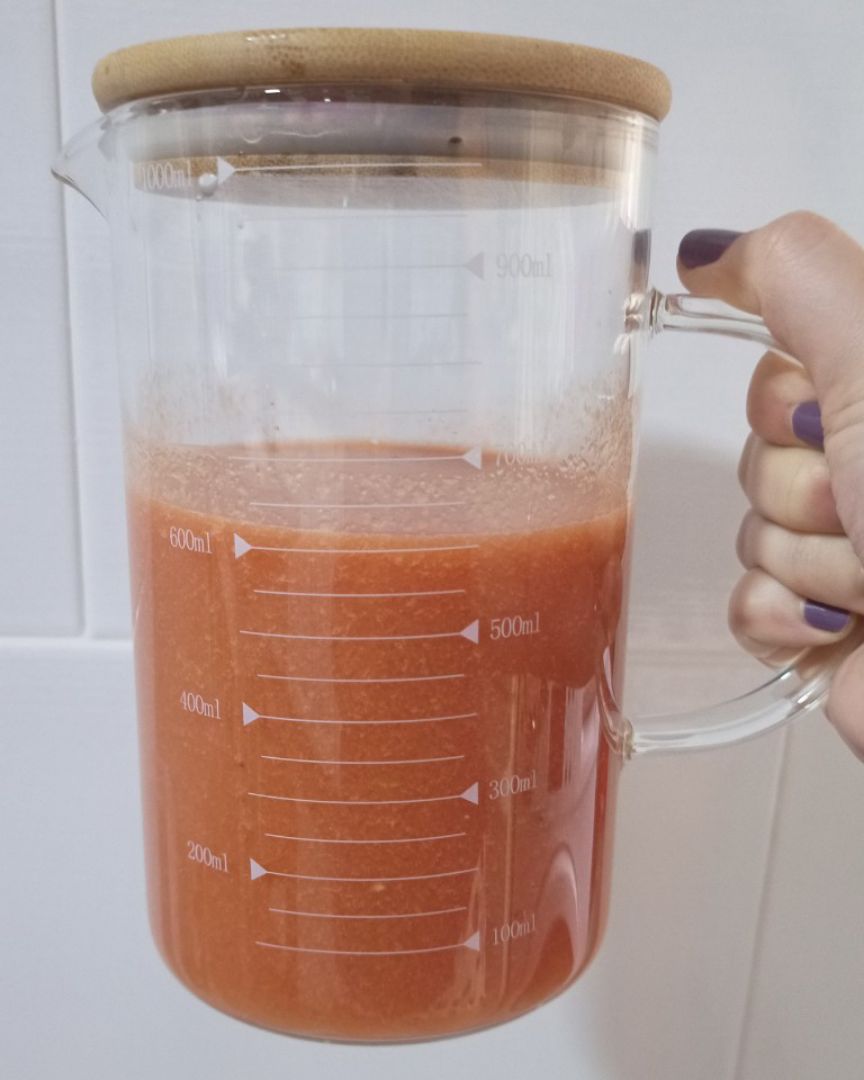 Gazpacho de sandía Gazpacho de sandía