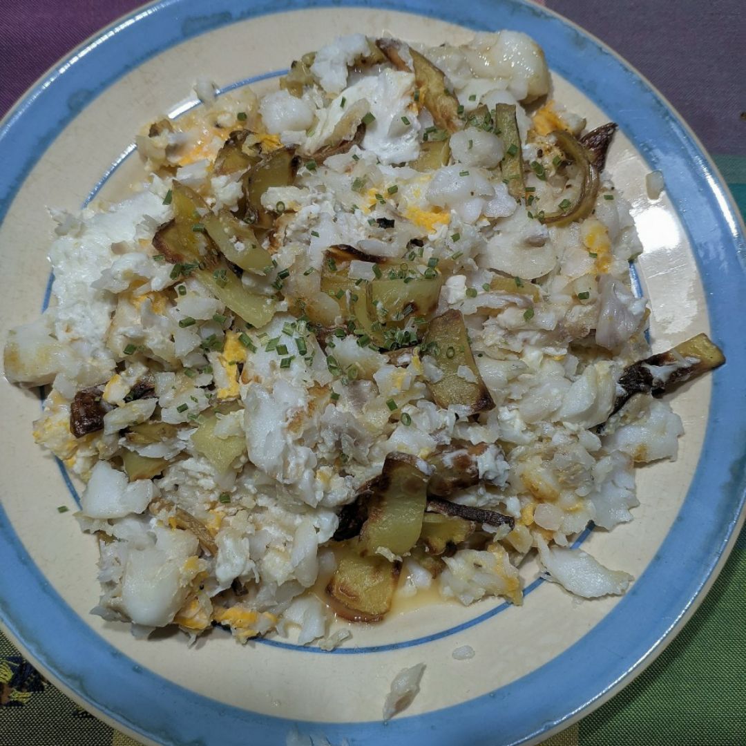 Bacalao a la portuguesa 馃悷 Bacalao a la portuguesa 馃悷