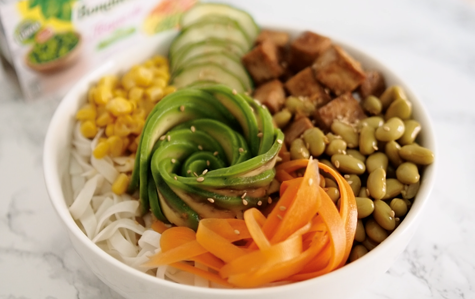 Poke bowl vegano