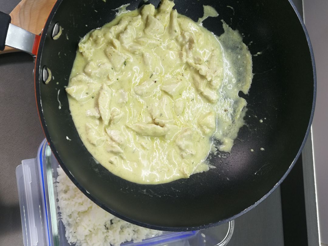Pollo al curry Paso 1 Pollo al curry Paso 1