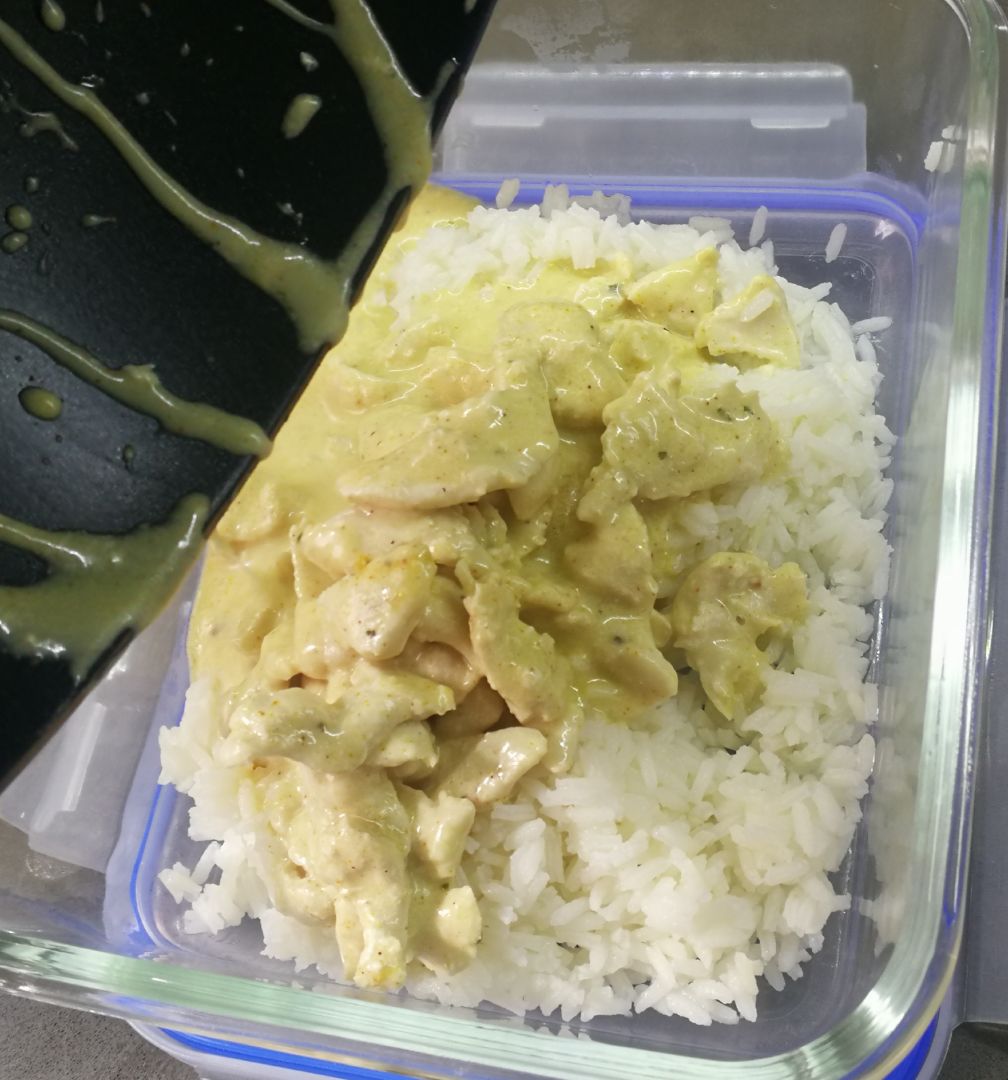 Pollo al curry Paso 2 Pollo al curry Paso 2