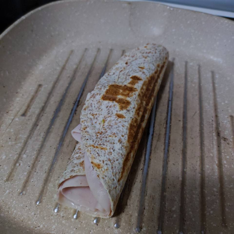 Burrito integral con pavo