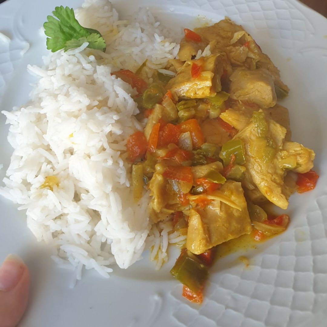Curry vegano saludable Curry vegano saludable