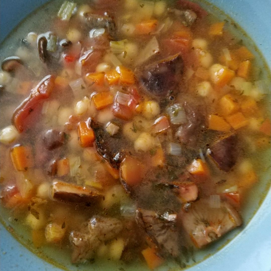 Garbanzos con níscalos Paso 5 Garbanzos con níscalos Paso 5