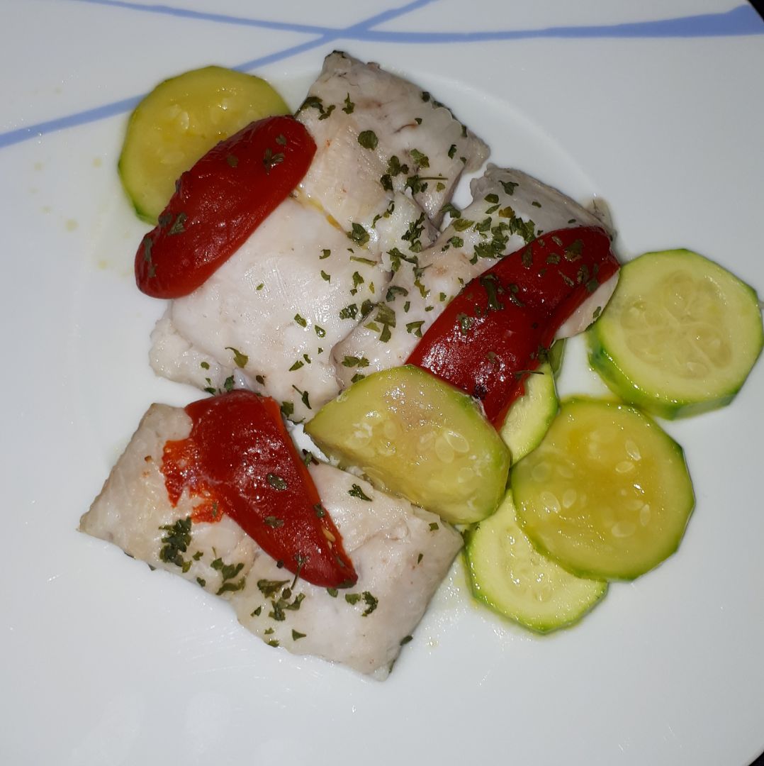 Merluza al horno Merluza al horno