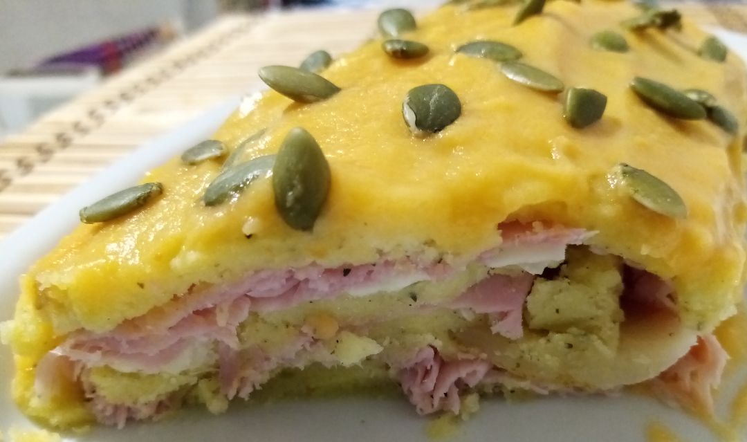 Pastel de patata relleno Paso 5 Pastel de patata relleno Paso 5